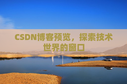 CSDN博客预览，探索技术世界的窗口